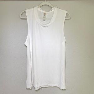 Prism Sport White Athletic Tank Top